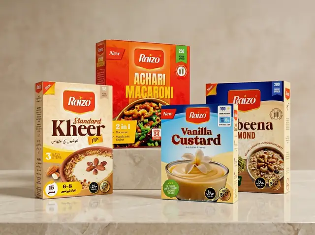 Raizo Foods grouped brand image